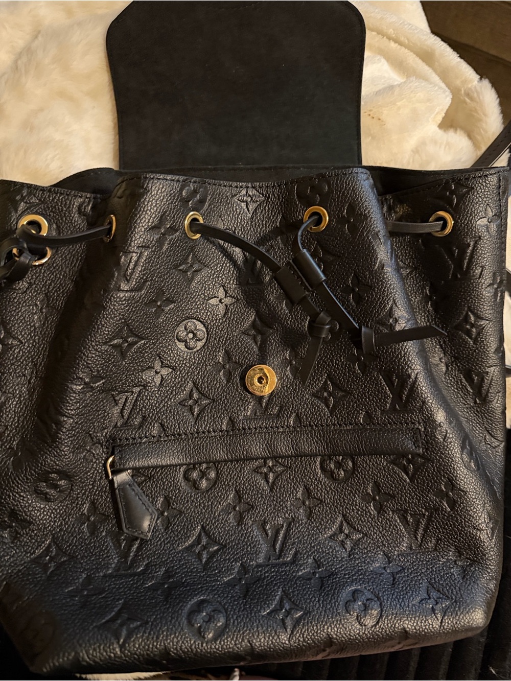 Louis Vuitton Monogram Empreinte Montsouris Backpack - Picture 6 of 14